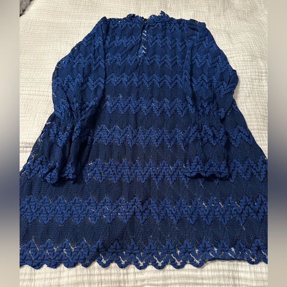 Free People Simone Mock Neck Mini Dress - NWT- Size S - Picture 6 of 10